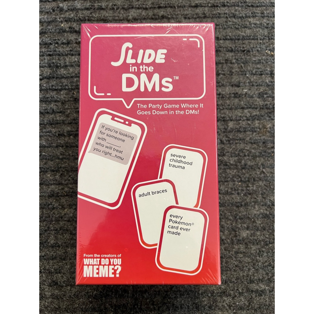 NWT Slide in the DMs Card Game by the Makers of What Do You Meme